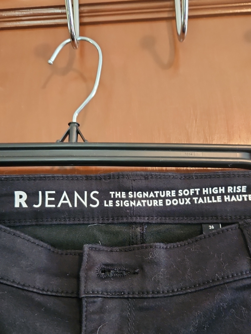 NWT High Rise Black R Jeans - Picture 3 of 4